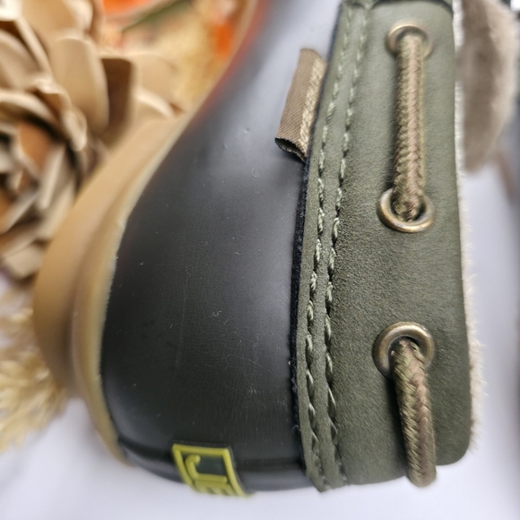 Jambu Womens Olive Rain Loafers Sz 7m - Picture 10 of 12